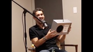 Famous Mark Normand reacts to a Wrap It Up Box Wealth