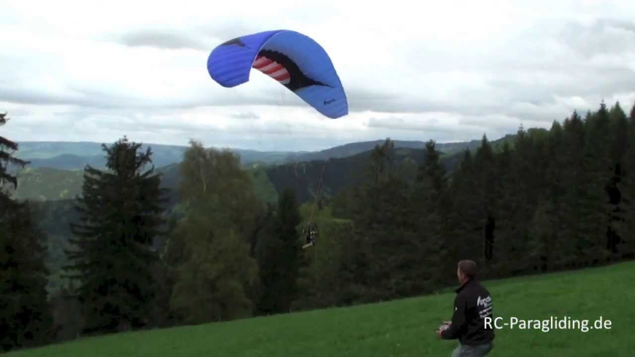 Spiral 3.2 + BackPack M,  RC-Paraglider RC Paramotor, Opale Paramodels in Black Forest