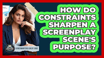 How Do Constraints Sharpen A Screenplay Scene