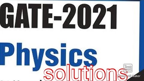 Gate physics 2021 solution | Gate 2021 | general aptitude answer