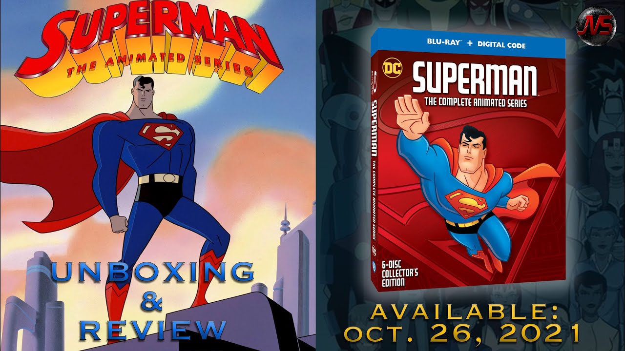UNBOXING & REVIEW - Superman: The Complete Animated Series [Blu