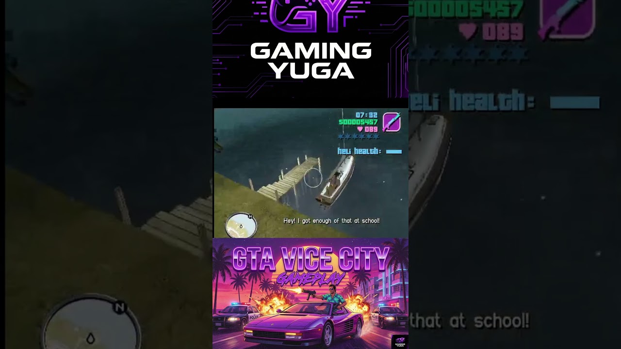 GTA Vice City = Total Chaos😂 | Mission #13 - Phnom Penh '86 Part - 1 | 