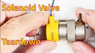Electric Control Valve Teardown (& New Video Equipment Test)(4K)