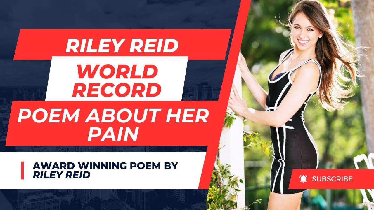 Riley Reid wrote a Poem that everybody should listen | Riley Reid ...