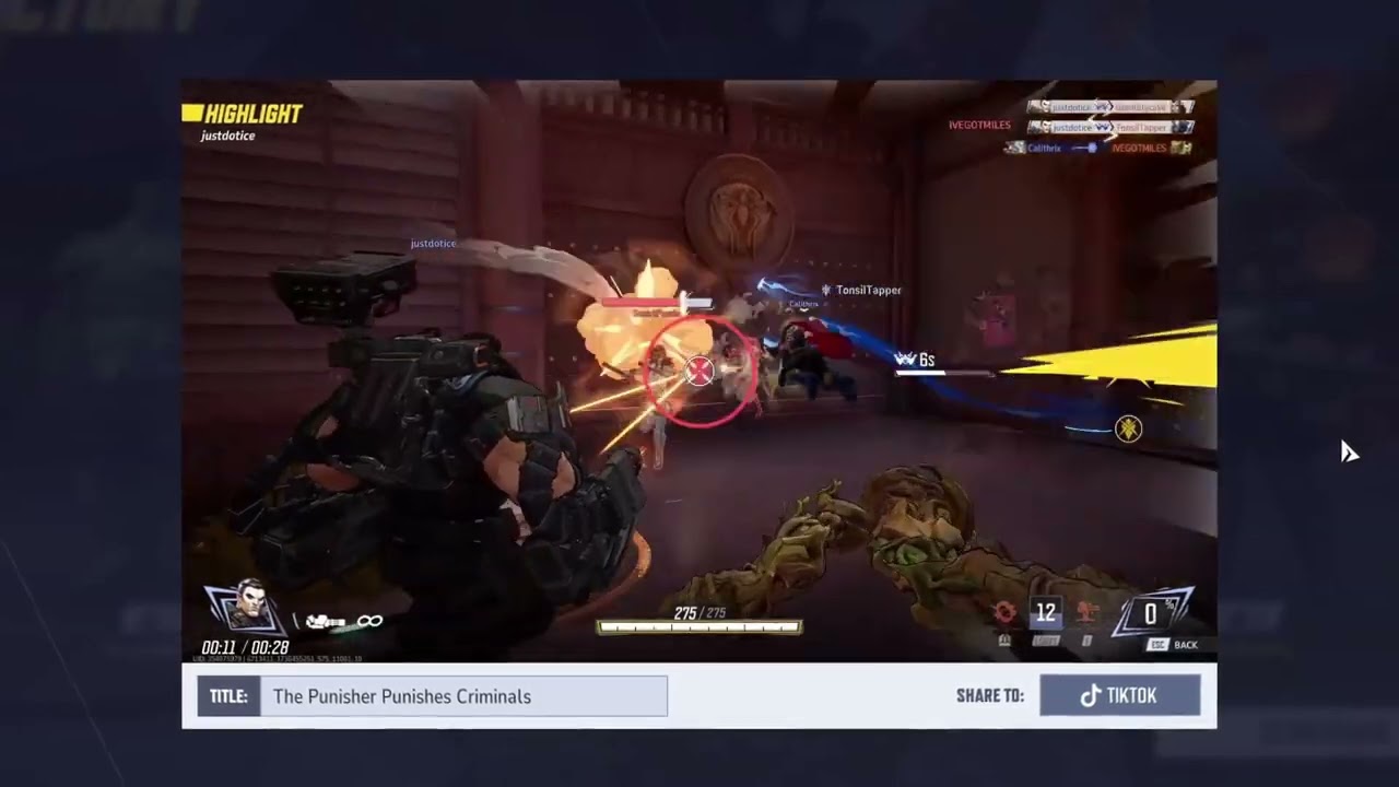 Marvel Rivals - Punisher 8k in Ranked Competitive | HarmonyMLG