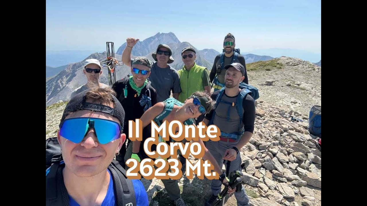 Il monte Corvo Agosto 2025 Un incontro speciale 10/08/2025 video in 4k Gran Sasso e Monti della Laga
