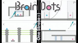 Hardest 4 OneStroke stages to Saltin Rock' Challenge) 480, 396, 501, 438 levels Brain Dots BrainDots