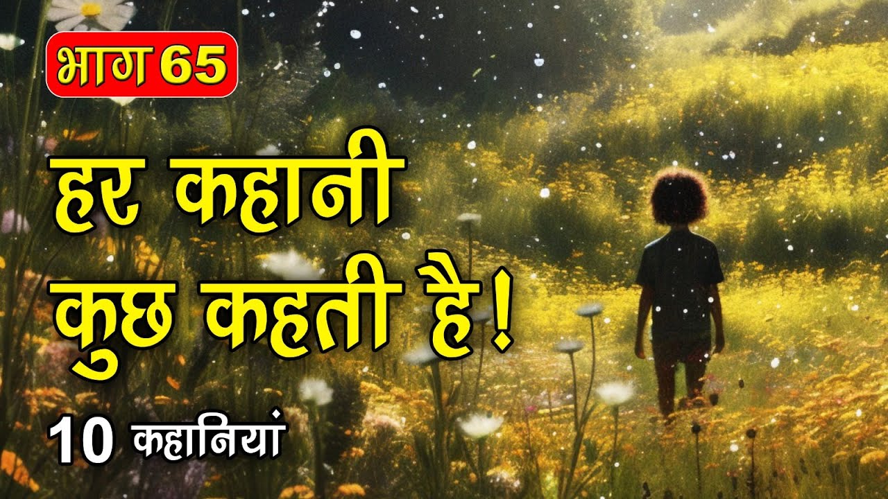 PART 65 (10 कहानियाँ) हर कहानी कुछ कहती है | Hindi Moral Story (नैतिक कहानियाँ हिंदी) Spiritual TV