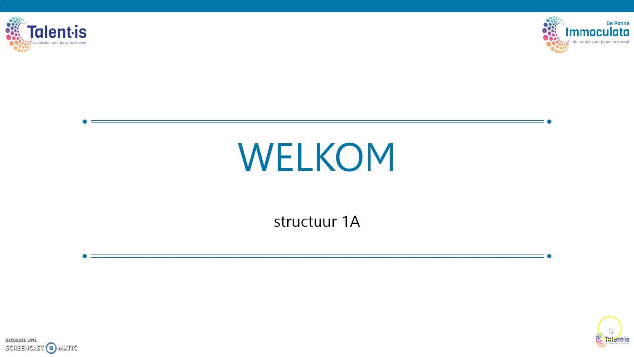 Structuur 1A - algemene vorming