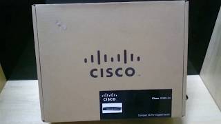 UNBOXING CISCO SG95-24 GIGA PORT SWITCH