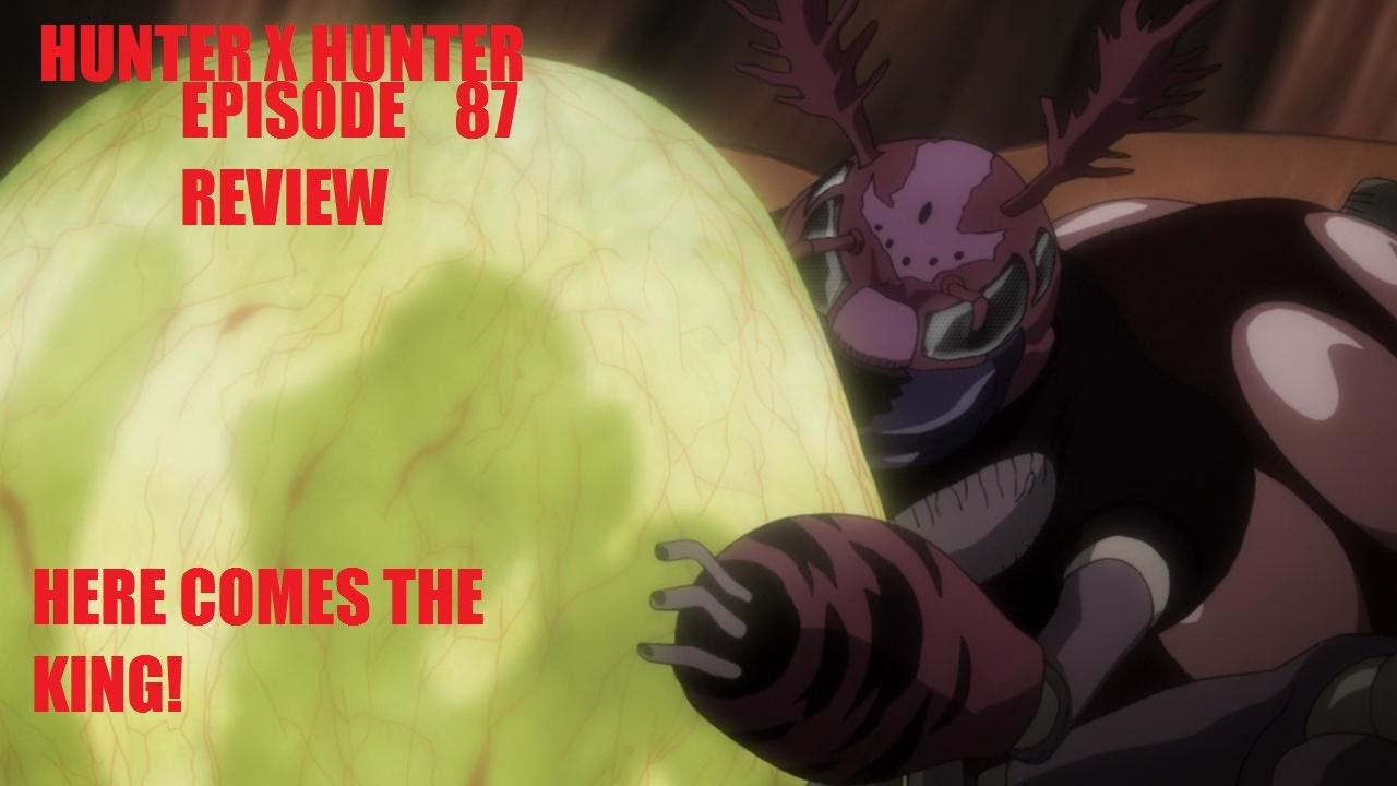Hunter X Hunter 2011 Episode 87 Review // The King Is Near !