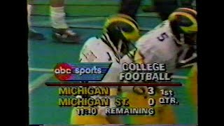 1987 Michigan @ Michigan State; ABC; College Football