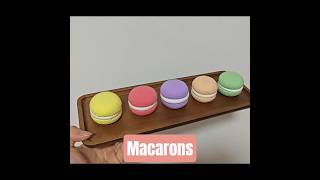 Air Dry Clay | Macarons #howtomake #easy #clay #tutorial