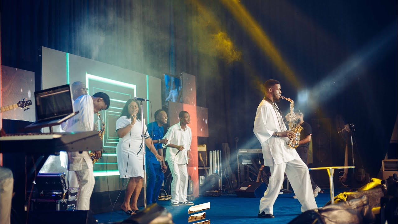 AFRICAN PRAISE MEDLEY🔥| JOE WHITE SAX AND DE CENSERS_LIVE AT_THE HEAVEN EXPERIENCE