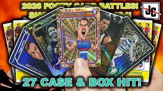 27 CASE & BOX HITS! FOOTY CARD BATTLES | 2026 AFL TEAMCOACH FOOTY CARDS