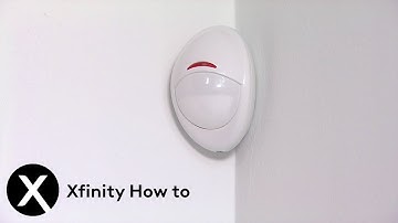 XFINITY Home Battery Replacement: Visonic Motion Sensor