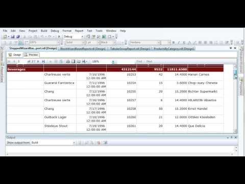 How to create a wizard based stepped report with totals in SQL server