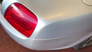 Bentley Continental 2005 battery location
