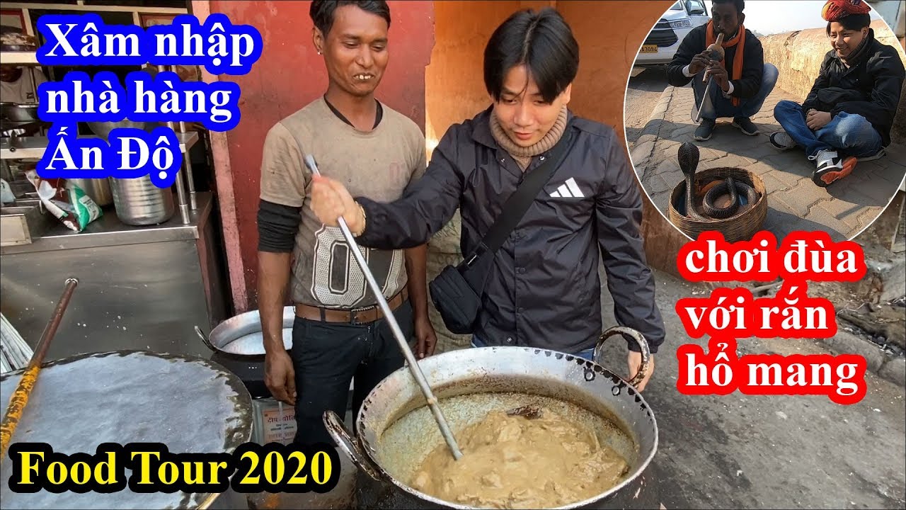cari an do 2022 New Đỉnh Cao Ấn Độ Nấu Cà Ri Khổng Lồ Bằng Bốc Hốt - Khoa Pug Chỉ Biết Câm Nín - Food Tour India 2020