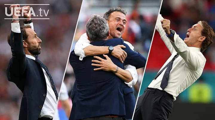 SOUTHGATE, LUIS ENRIQUE, MANCINI | Bench Cam celeb...