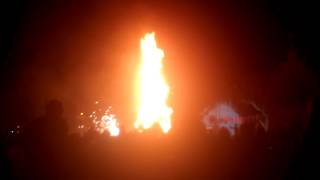 Carnival in Romans-sur-Isere 4: Burning the Effigy