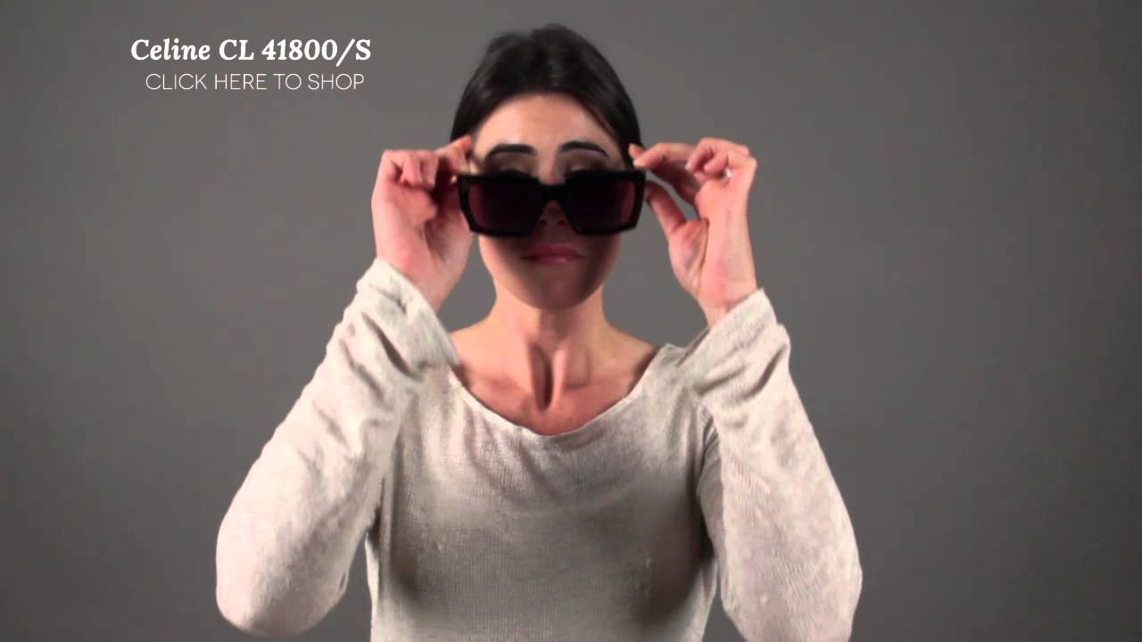 Celine Graphic Sunglasses CL 41800 Review - YouTube display picture 2