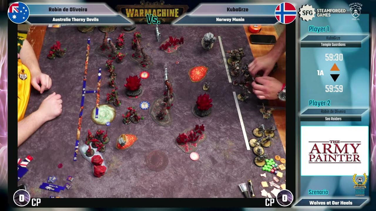 Warmachine MK4  WTC2024 R4T5 Robin [Horruskh] vs Kuba [Thyra]