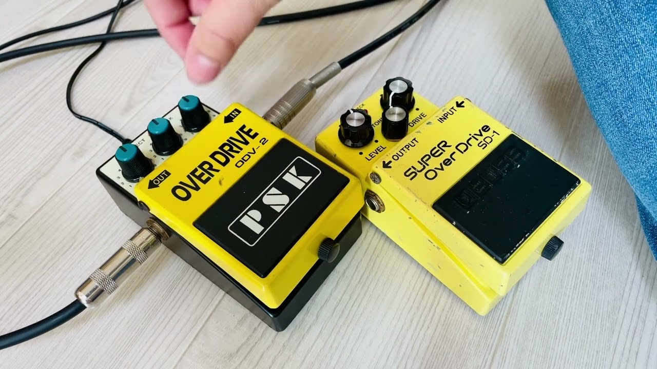 【激レア】PSK OVER DRIVE ODV-2 ギターエフェクター PSK ODV-2 Over Drive | Effects Database