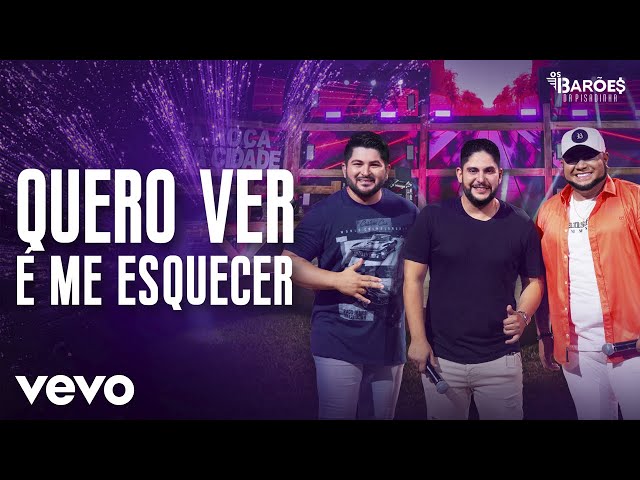 OS BAROES DA PISADINHA - QUERO VER E ME ESQUECER (FEAT. JORGE)FESTA