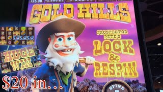 GOLD HILLS! FUN BONUS NICE WIN GLAD I GAVE IT A TRY!! ONLY $20 INVESTED!! 🤩👍😁 screenshot 4