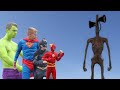 Superheroes VS Siren Head 