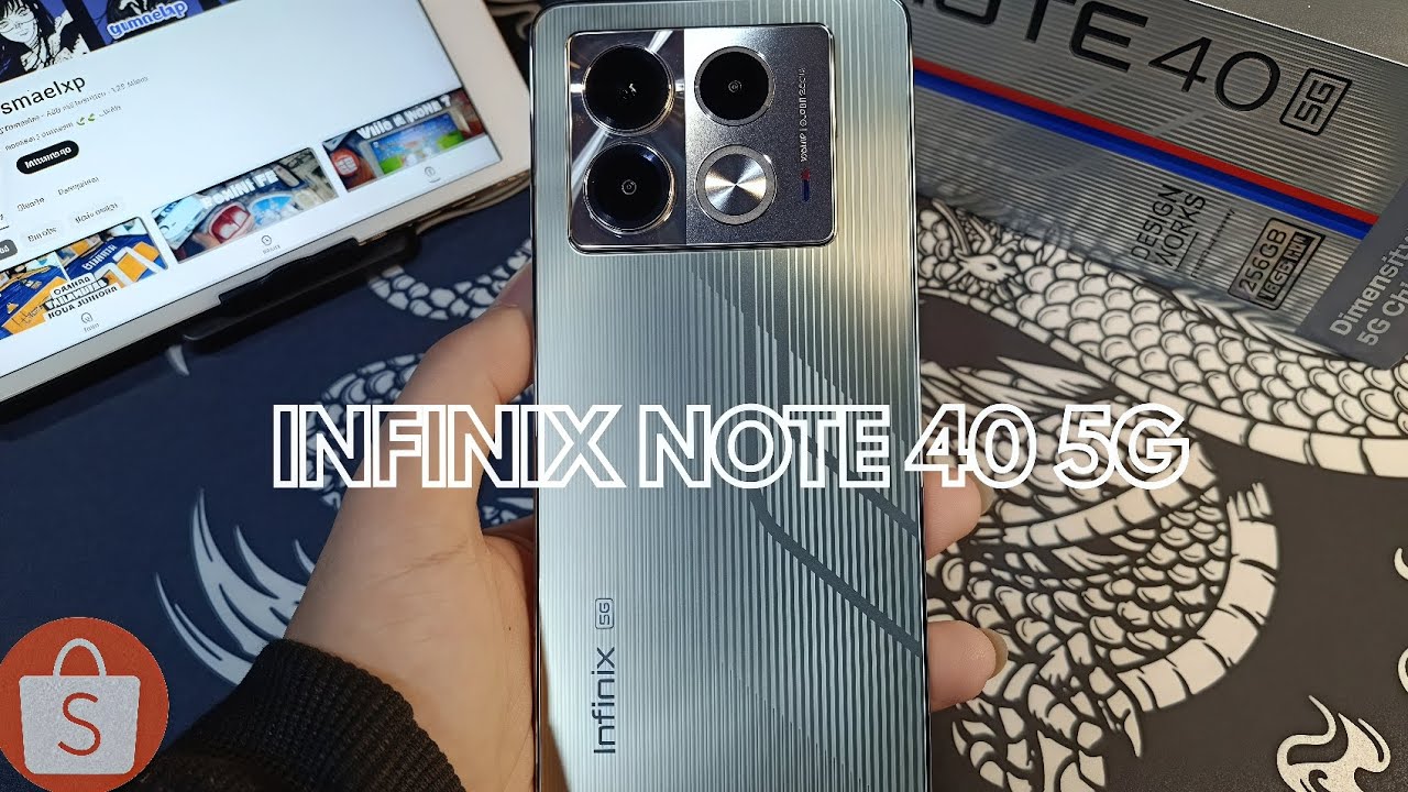 INFINIX NOTE 40 5G ANDROID 15 CHEGOU! + DESEMPENHO EM JOGOS 🔥