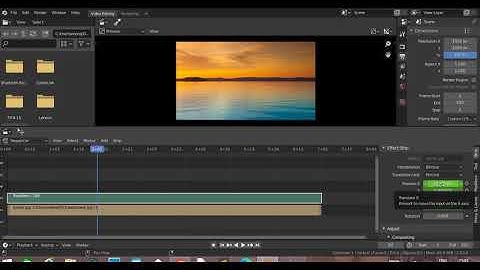 Blender pan and zoom