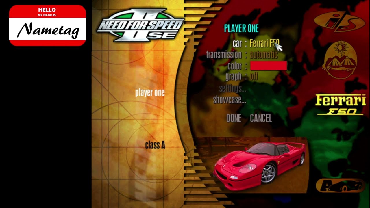Need for Speed II Special Edition showcase - YouTube