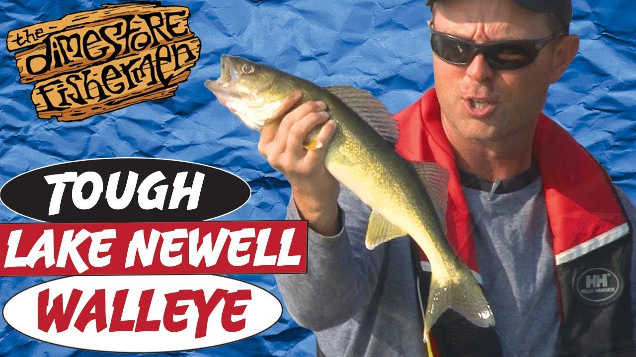 Lake Newell Walleye TOUGH WALLEYE! YouTube