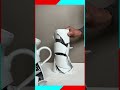 Unique art concept of broken ceramic vases bound together by metal chains#Art #Sculpture #popular
