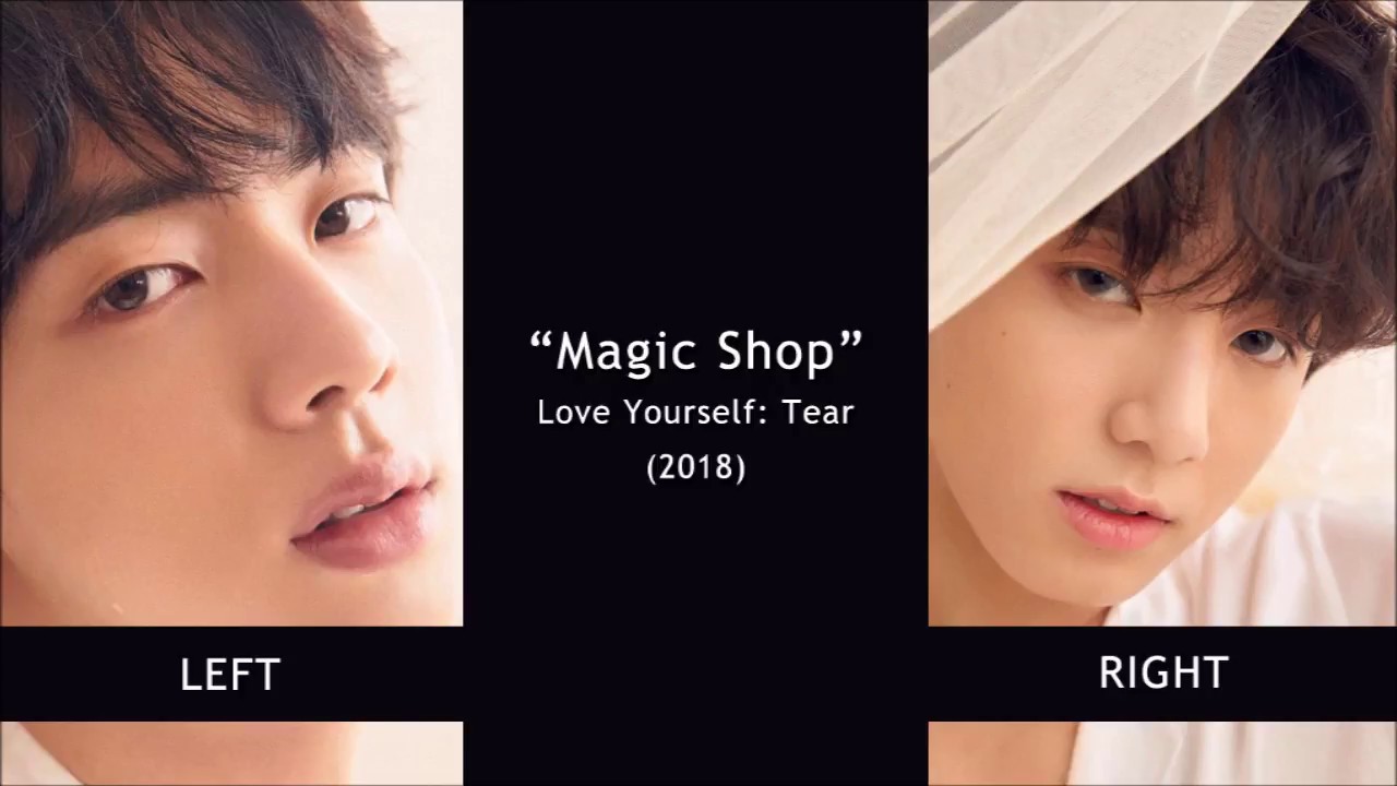 A Different Member Singing in Each Ear - BTS LY: Tear