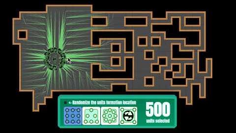 Godot Demo RTS selection move