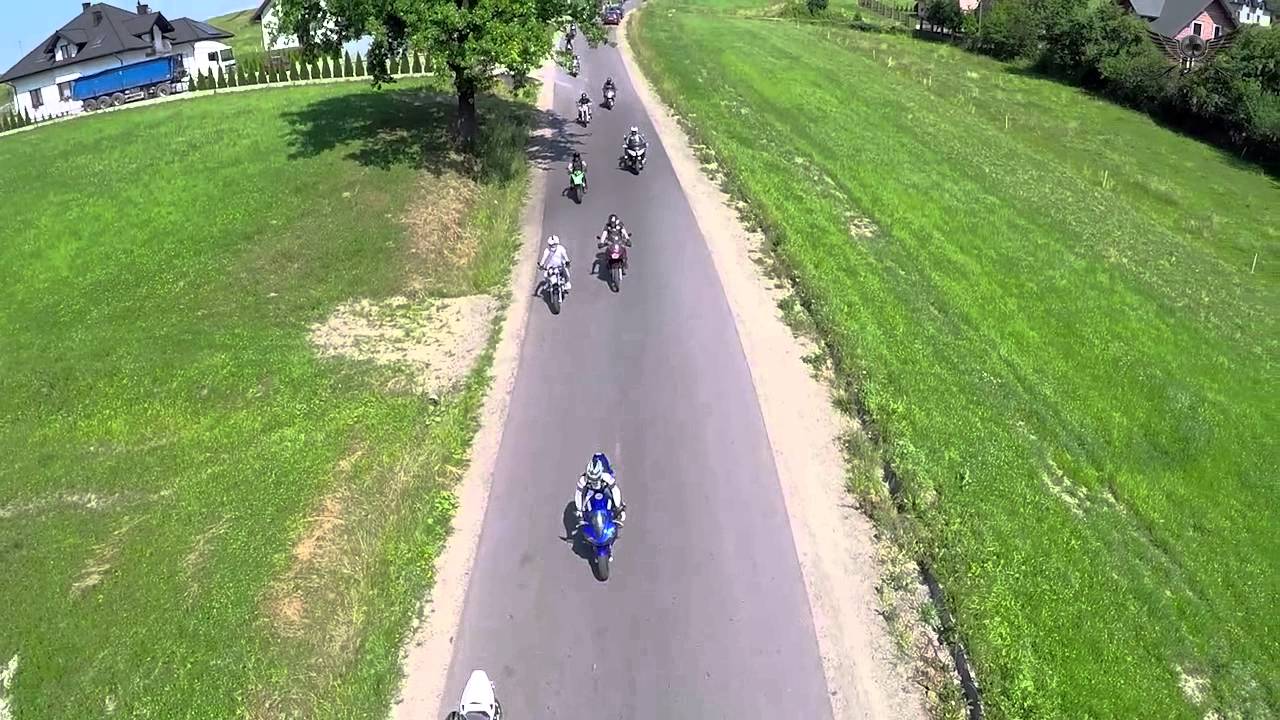 X Festyn Parafialny Słopnice - Parada motocyklowa