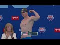 Denis Petrashov outlasts Josh Matheny in THRILLING 100m breaststroke race | NBC Sports