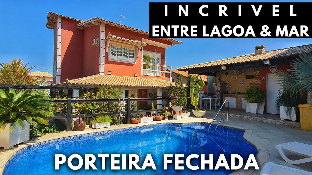 CASA DE PRAIA PRA FAMILIA! PRAIA SECA | CONDOMÍNIO PALM BEACH | ARARUAMA RJ | ⚠️ VENDIDA ⚠️