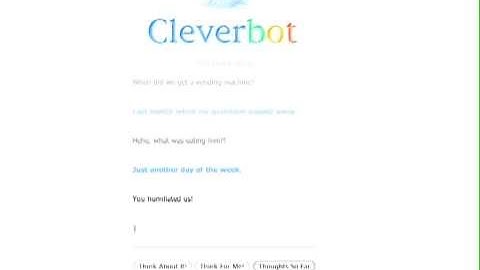 LONG LIVE Cleverbot