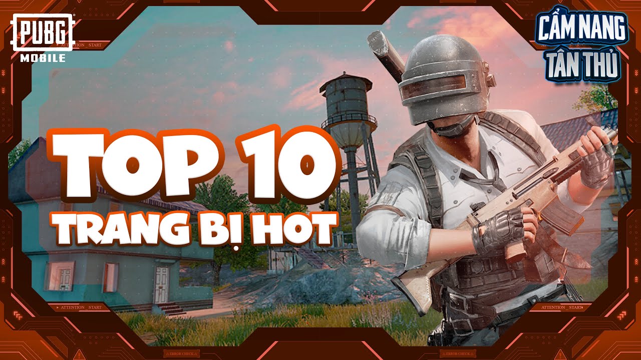 CẨM NANG TÂN THỦ: TOP 10 KHẨU SÚNG MẠNH TRONG PUBG MOBILE (P1) | PUBG MOBILE VN