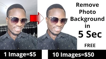 How to Remove Background from Photo in 5 Seconds [Earn Money Online]