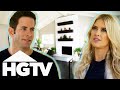 Christina Redesigns A Beautiful Fireplace That Changes The Room Completely | Flip Or Flop