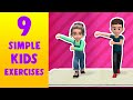 9 Simple Kids Exercises To Do At Home