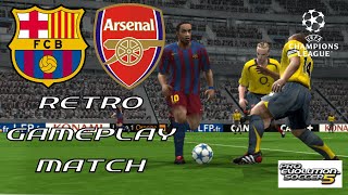 Pes 5 Retro Match Remake - Uefa Champions League 20052006 The Final - Barcelona Vs Arsenal