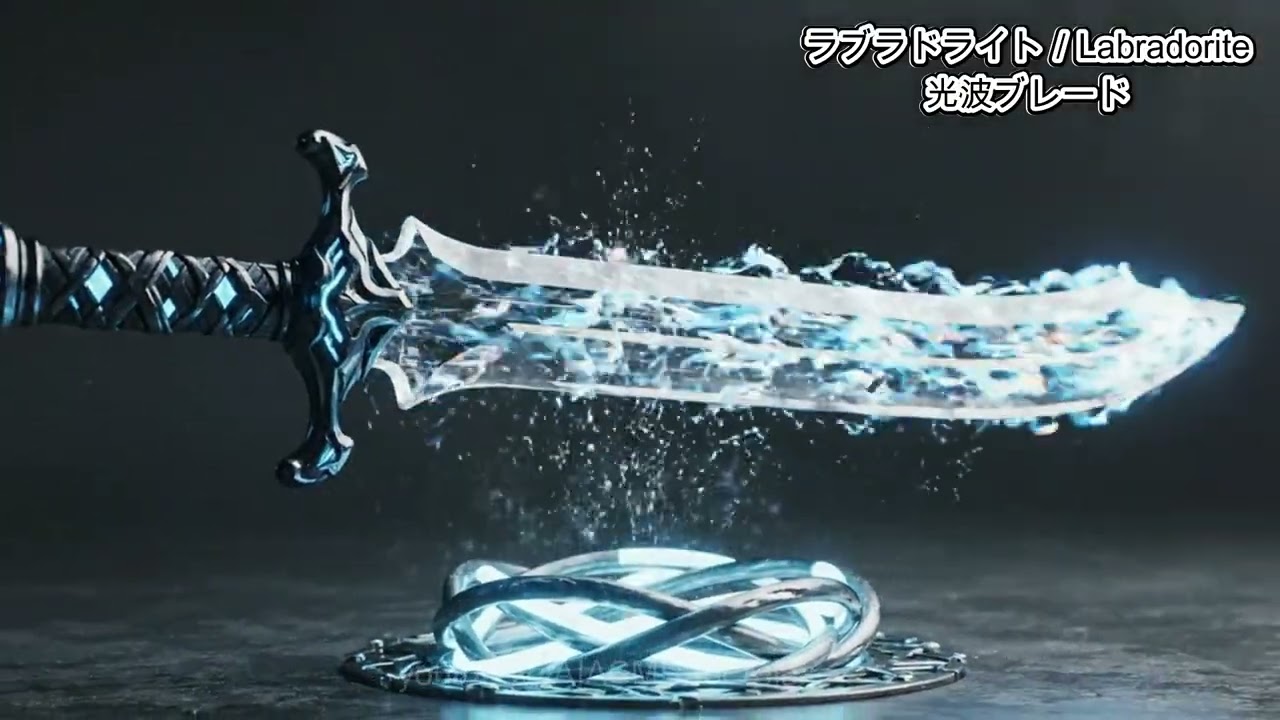 【ASMR】未来技術の宝石武器⚔どれを使いたい？総集編　Which one would you choose?