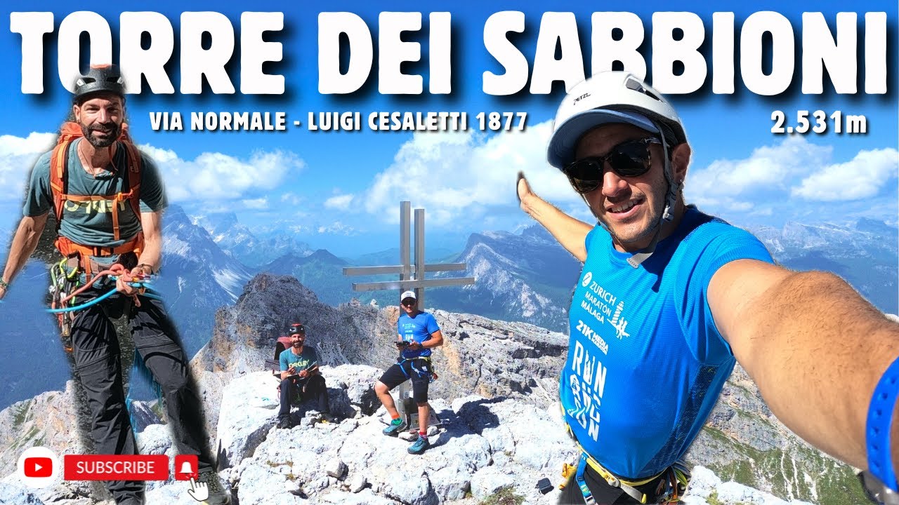 TORRE dei SABBIONI - Via Normale//Un viaggio-arrampicata nella storia dell’alpinismo in Dolomitico