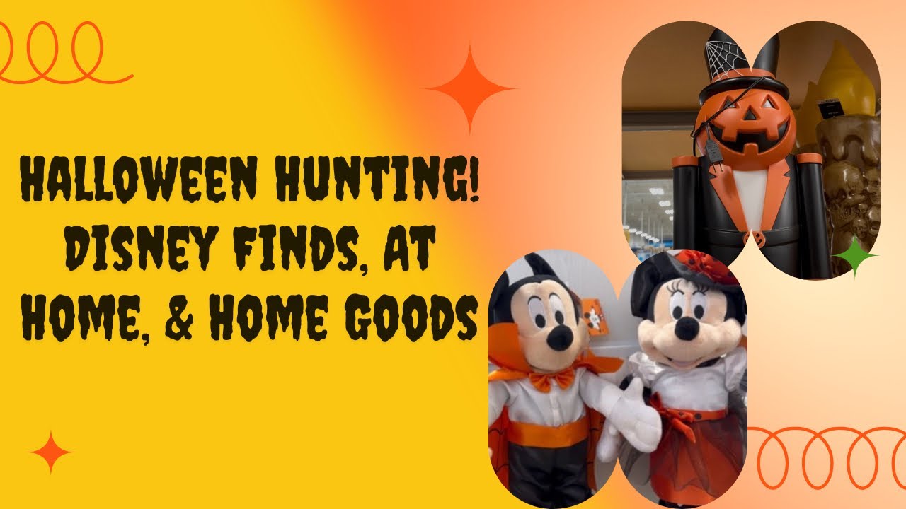 HALLOWEEN HUNTING! | DISNEY FINDS, AT HOME, HOME GOODS
